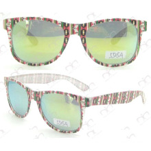 Gafas de sol coloridas de la promoción de los vidrios de Sun de la manera (5505A)